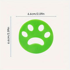 2pcs Reusable Dog Claw Hair Stickers for Laundry and Cleaning Machine Washable