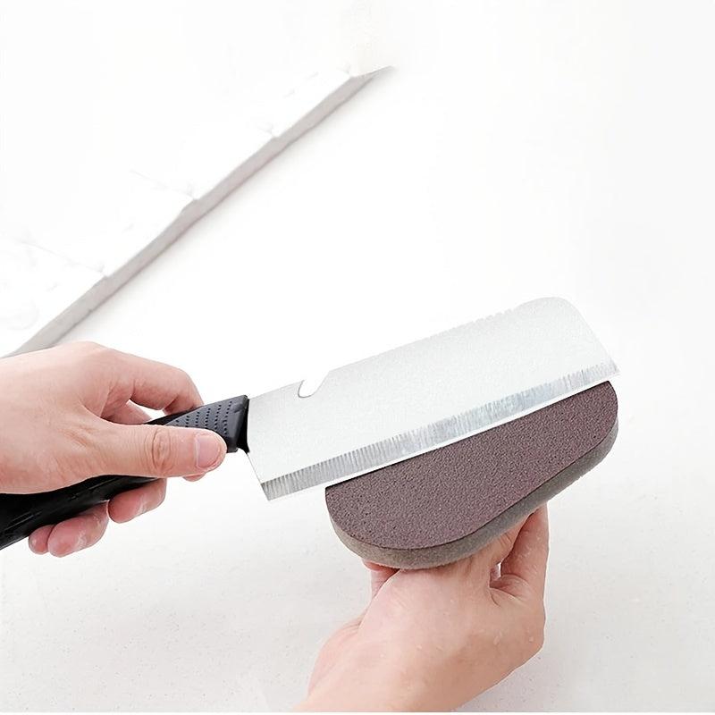 Strong Kitchen Sponge Brush for Pots Pans Grinders Knives