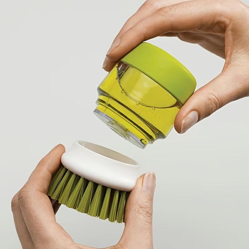 Tableware Washing Brush Press On Type Kitchen Pot Brush