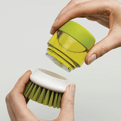 Tableware Washing Brush Press On Type Kitchen Pot Brush