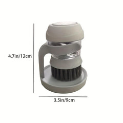 Tableware Washing Brush Press On Type Kitchen Pot Brush