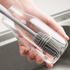 Long Handle Cup Brush for Easy Cleaning Tea Cups Glasses