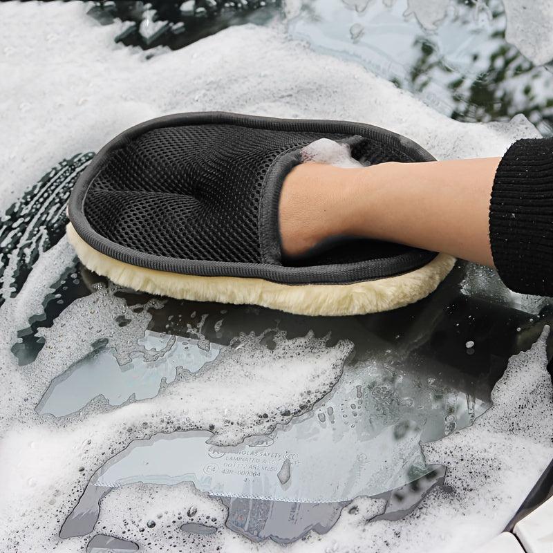 Car Wash Gloves for Efficient Car Glass Cleaning