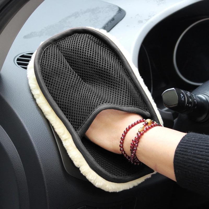 Car Wash Gloves for Efficient Car Glass Cleaning