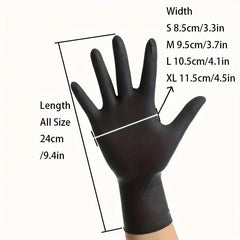 Nitrile Disposable Gloves Chemical Resistant Waterproof