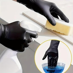 Nitrile Disposable Gloves Chemical Resistant Waterproof
