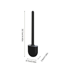 Silicone Toilet Brush Easy to Clean and Convenient to Use