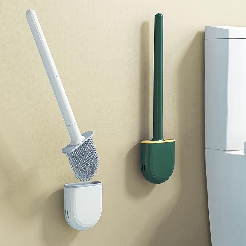 Silicone Toilet Brush Easy to Clean and Convenient to Use