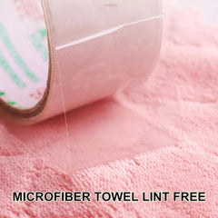 5pcs Embossed Coral Fleece Dish Towels Soft Absorbent for Kitchen Cleaning