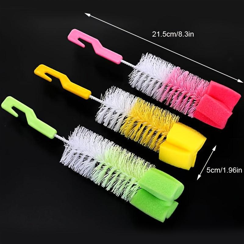 1pc Cup Brush Baby Bottle Brush Cleaner Spout Cup Glass Teapot Washing
