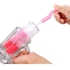 1pc Cup Brush Baby Bottle Brush Cleaner Spout Cup Glass Teapot Washing