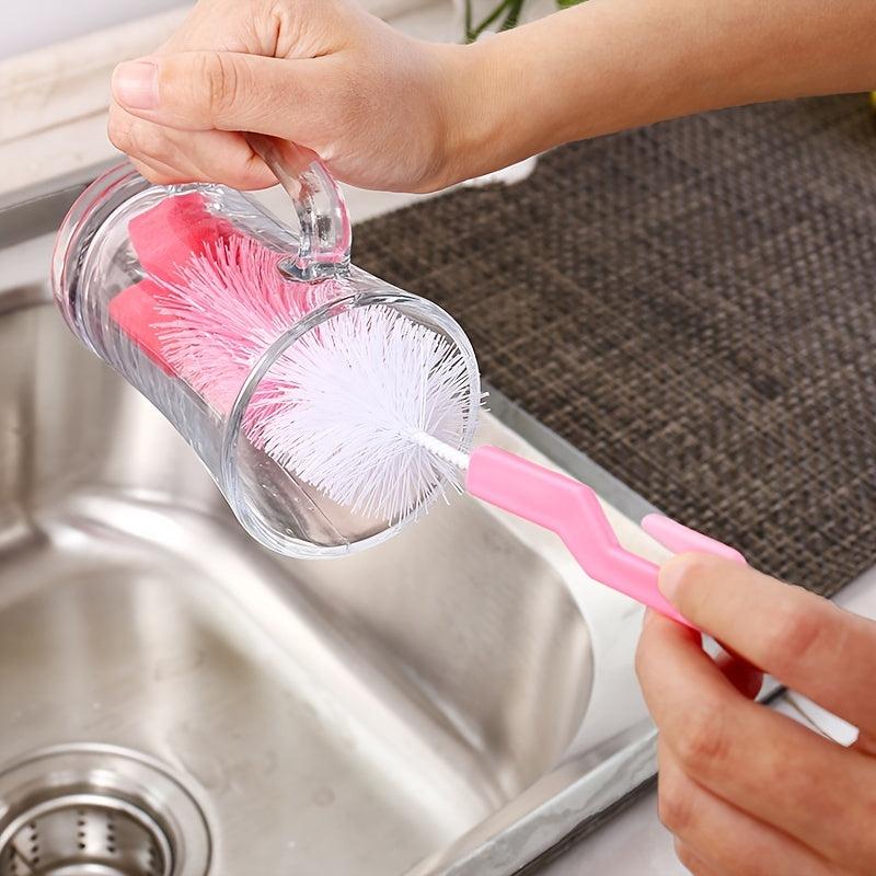 1pc Cup Brush Baby Bottle Brush Cleaner Spout Cup Glass Teapot Washing