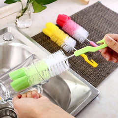 1pc Cup Brush Baby Bottle Brush Cleaner Spout Cup Glass Teapot Washing