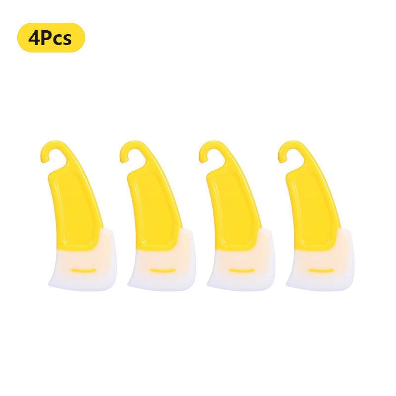 1pc 4pcs Silicone Kitchen Scraper Effortless Cleaning Tool