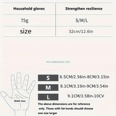 Durable Cleaning Gloves Warm Wear Resistant Latex Gloves