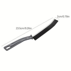 Long Handle Hard Bristle Groove Cleaning Brush