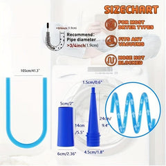 Dryer Vent Cleaner Kit - Lint Remover & Vacuum Attachment