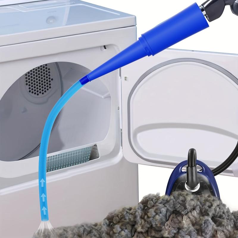 Dryer Vent Cleaner Kit - Lint Remover & Vacuum Attachment
