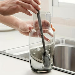 Silicone Rotating Cup Brush Tea Stain Removal Cleaning Brush