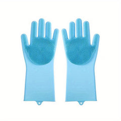 Silicone Dishwashing Gloves for Men and Women Household Cleaning