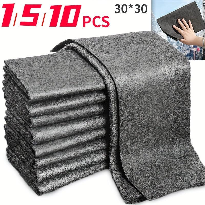 Magic Glass Wiping Rags 10pcs Multifunctional Cleaning Cloths