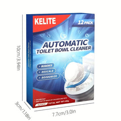 Toilet Bowl Cleaner Effervescent Tablet - Removes Yellow Stains