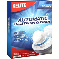Toilet Bowl Cleaner Effervescent Tablet - Removes Yellow Stains