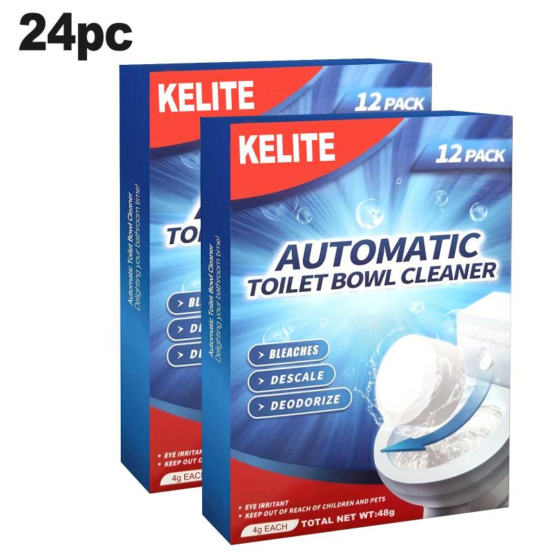 Toilet Bowl Cleaner Effervescent Tablet - Removes Yellow Stains