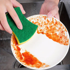 10pcs Eco Non-scratch Kitchen Cleaning Sponge Block for Dish Scrub