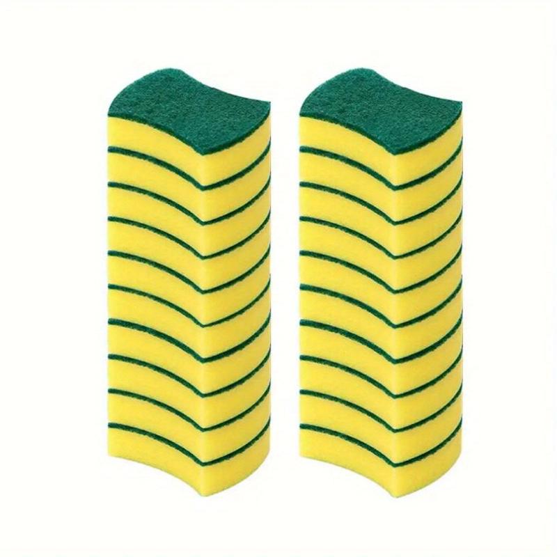 10pcs Eco Non-scratch Kitchen Cleaning Sponge Block for Dish Scrub