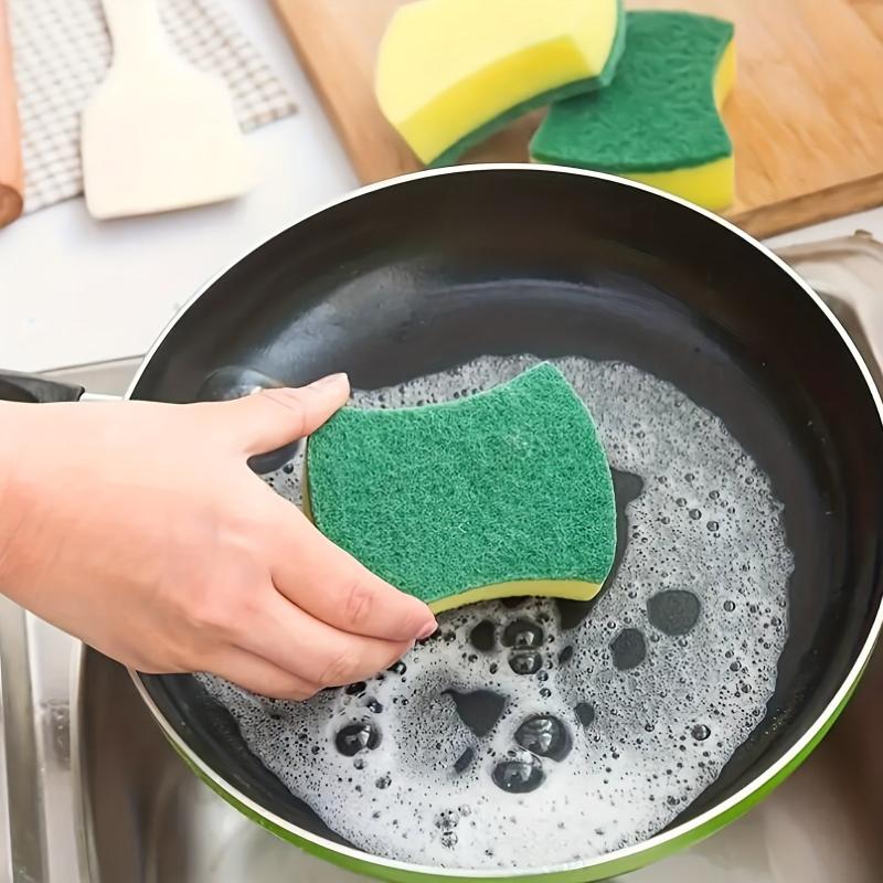 10pcs Eco Non-scratch Kitchen Cleaning Sponge Block for Dish Scrub