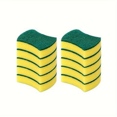 10pcs Eco Non-scratch Kitchen Cleaning Sponge Block for Dish Scrub