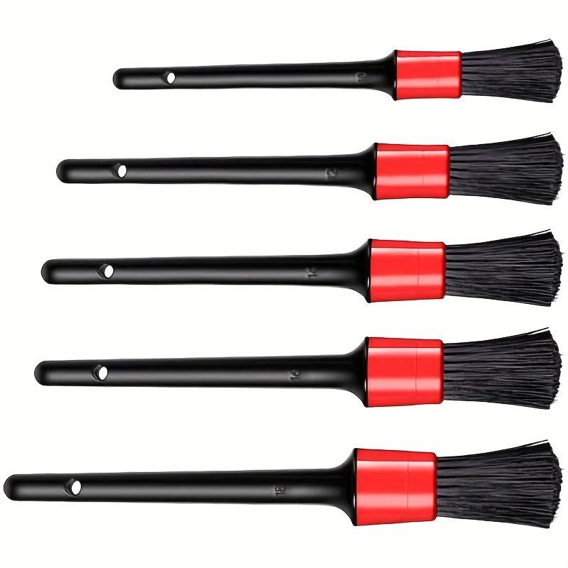 5pcs Car Detailing Brush Car Cleaning Kit Car Wash Tools Auot Detailing Set