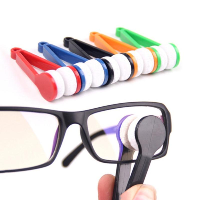 Portable Mini Glasses Cleaner Brush Tool