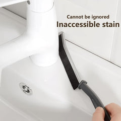 3pcs Narrow Cleaning Brush Multifunctional Crevice Brush With Handle