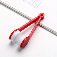 5/10pcs Portable Glasses Cleaning Rub Microfiber Cleaner Brushes
