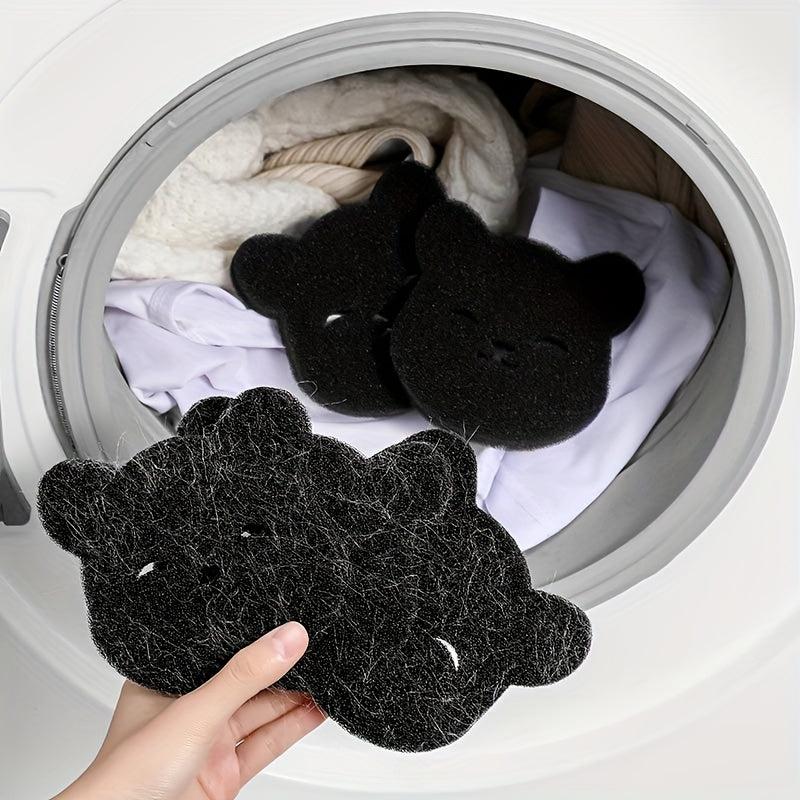 Bear Sponge Cleaning Ball Sticky Hair Decontamination Laundry
