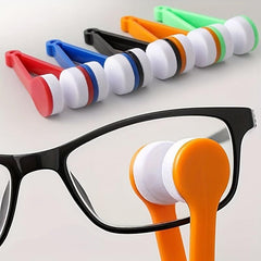 10pcs Mini Glasses Cleaner Soft Brush Cleaning Tool