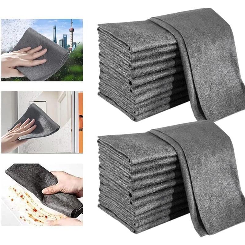 3pcs Multifunctional Magic Glass Wiping Rags
