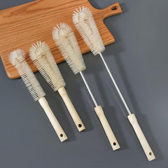 Long Handle Cleaning Brush Set for Milk Bottles