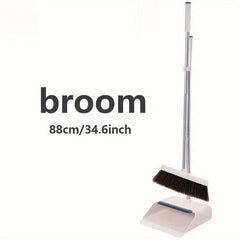 Thickened Large Broom and Dustpan Set with Long Handle