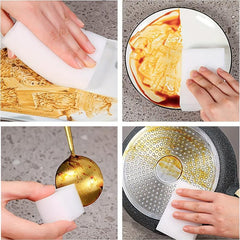 Magic Sponge Eraser Bulk Cleaning Pads - Extra Thick & Long Lasting
