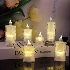 Electronic Candle Light LED Luminous Candle Smokeless Small Tea Candle