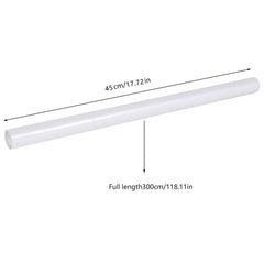 Matte Frosted Window Film Privacy Glass Vinyl Self Adhesive Home Door Sticker