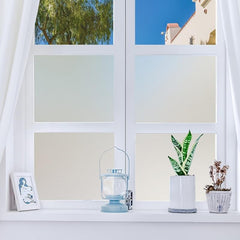 Matte Frosted Window Film Privacy Glass Vinyl Self Adhesive Home Door Sticker