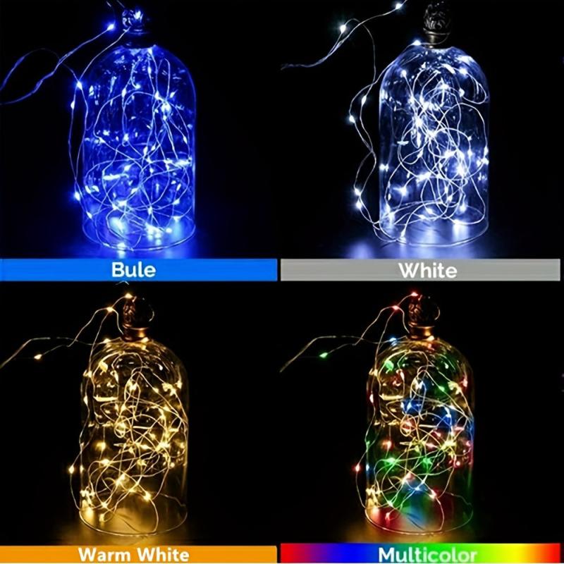 USB Fairy String Lights LED Copper Wire Garland Holiday Lighting