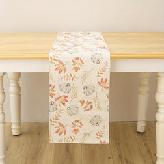 Watercolor Pumpkin Table Runner - Autumn Home Decor
