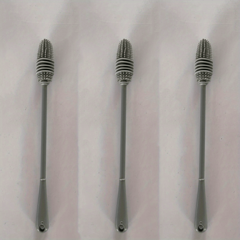 3pcs Long Handled Cup Brush Insulated Wine Cup Cleaning Gods Multi