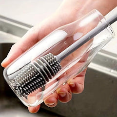 3pcs Long Handled Cup Brush Insulated Wine Cup Cleaning Gods Multi