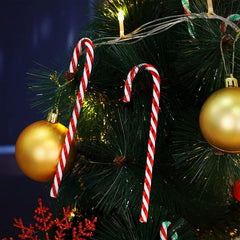 12pcs Christmas Tree Crutches - Elegant and Stable Holiday Decor